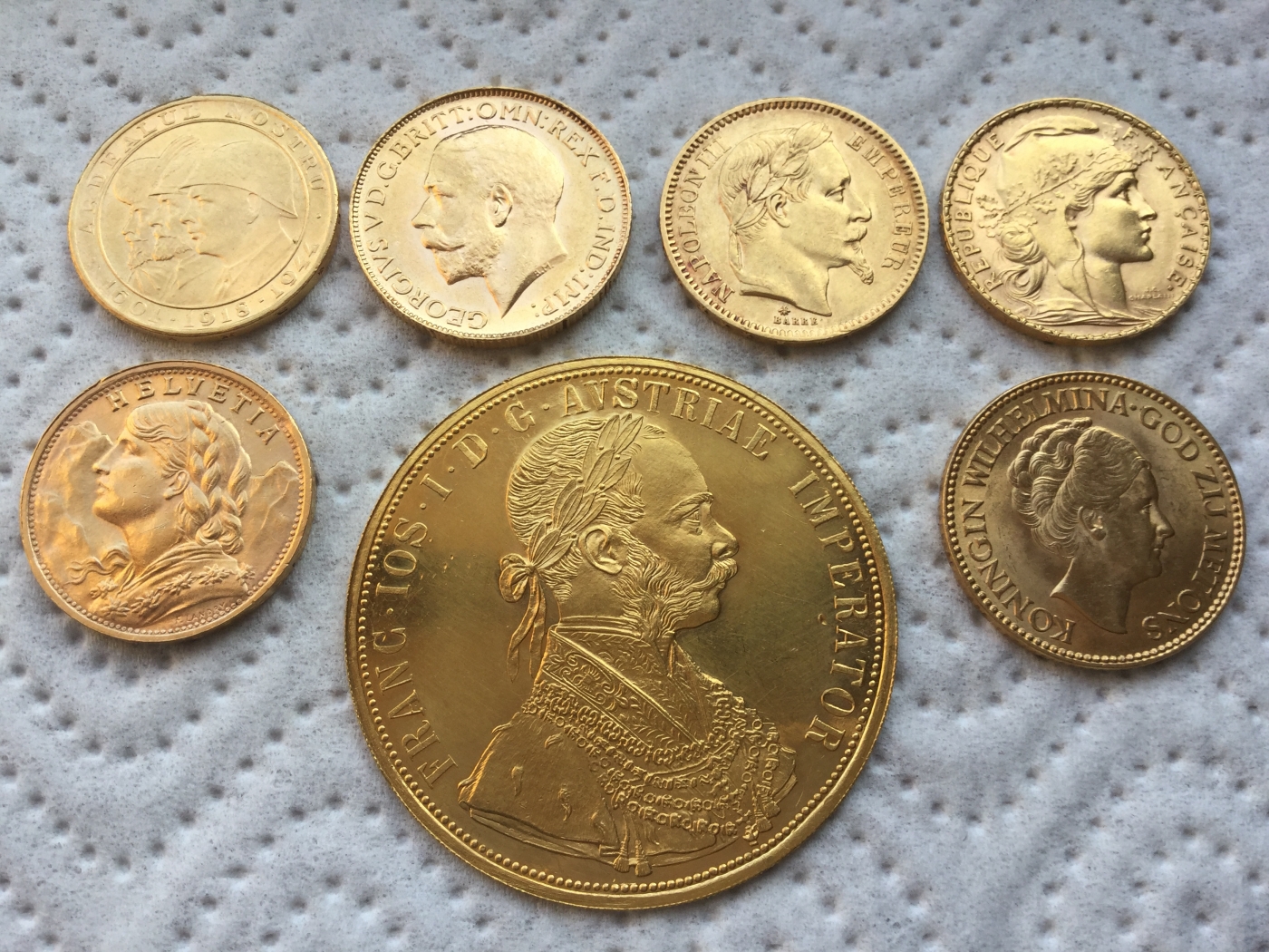 Investičné zlaté mince od GoldVault